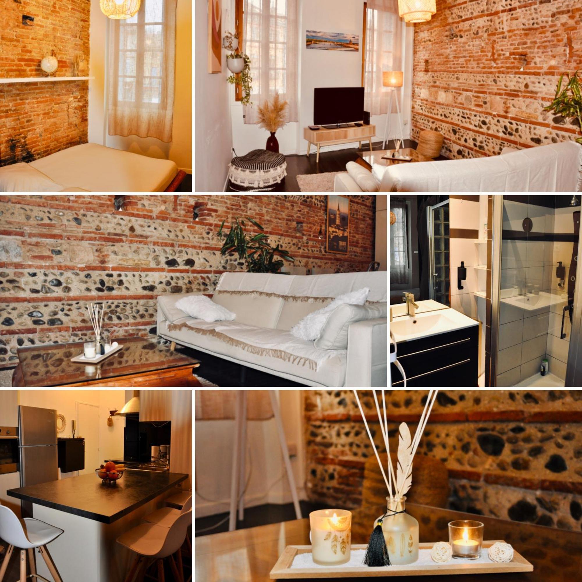 Le Charme D'Arnaud Hypercentre Wifi Accueil Gratuit H24 Apartment Toulouse Exterior photo